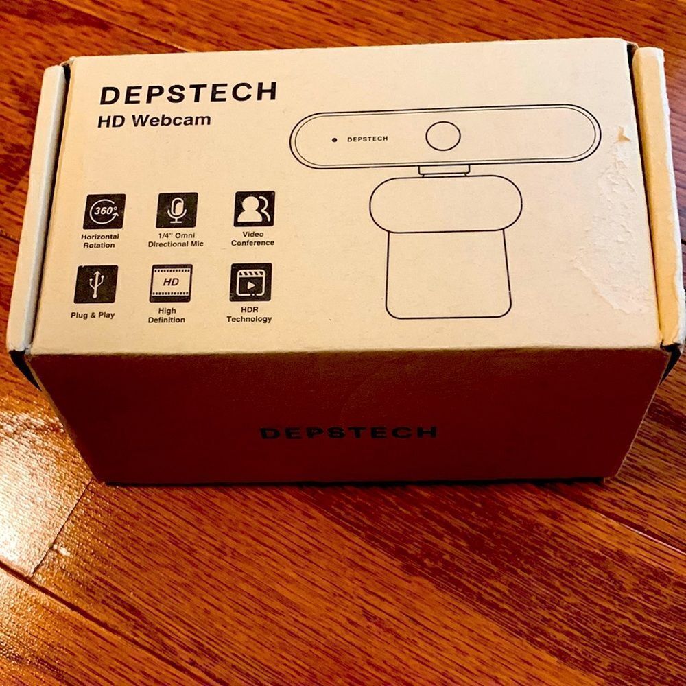 Depstech HD Webcam New in box.  See all photos